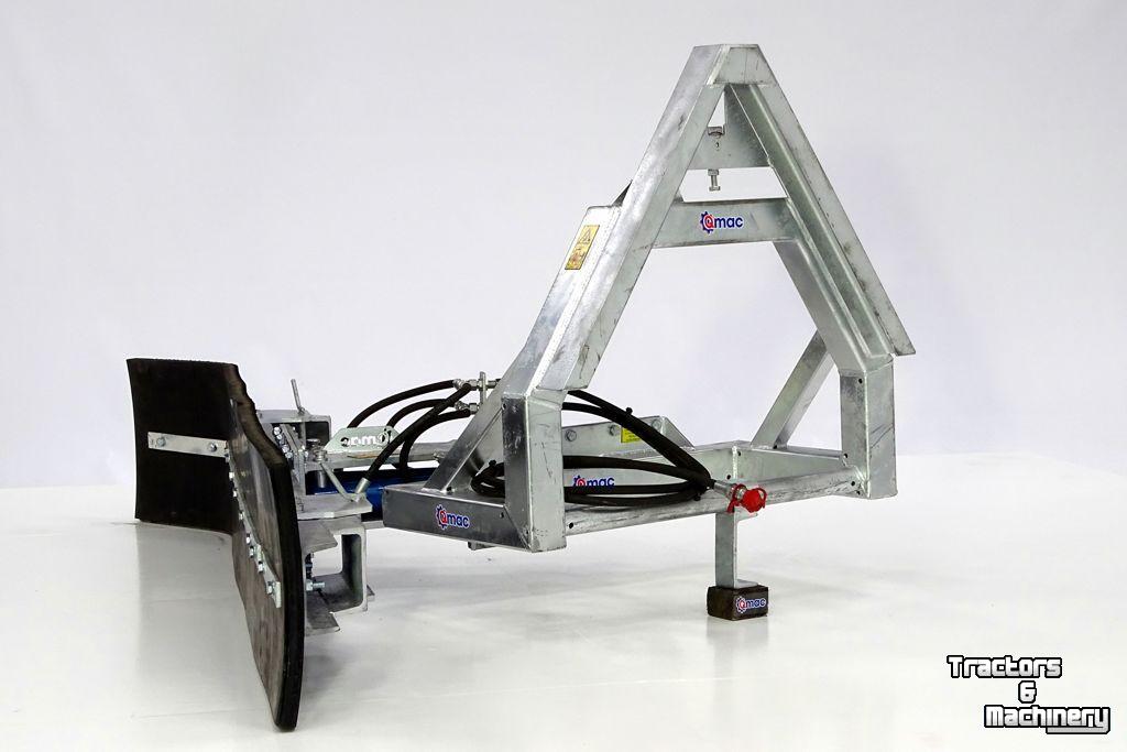 Rabot caoutchouc Qmac 210 HYDR SCHUIN + HOEK ACCORD