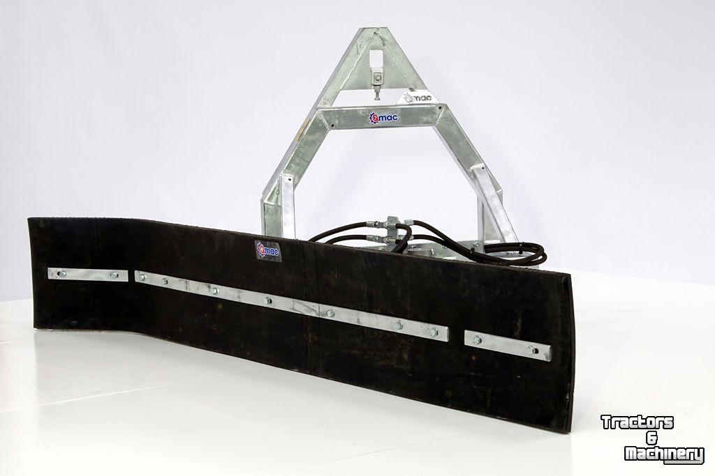 Rabot caoutchouc Qmac 210 HYDR SCHUIN + HOEK ACCORD