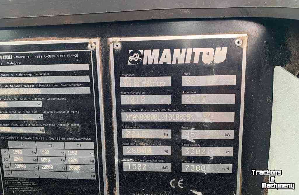 Chargeur Télescopique Manitou MLT 733-115 ST4 S3 verreiker