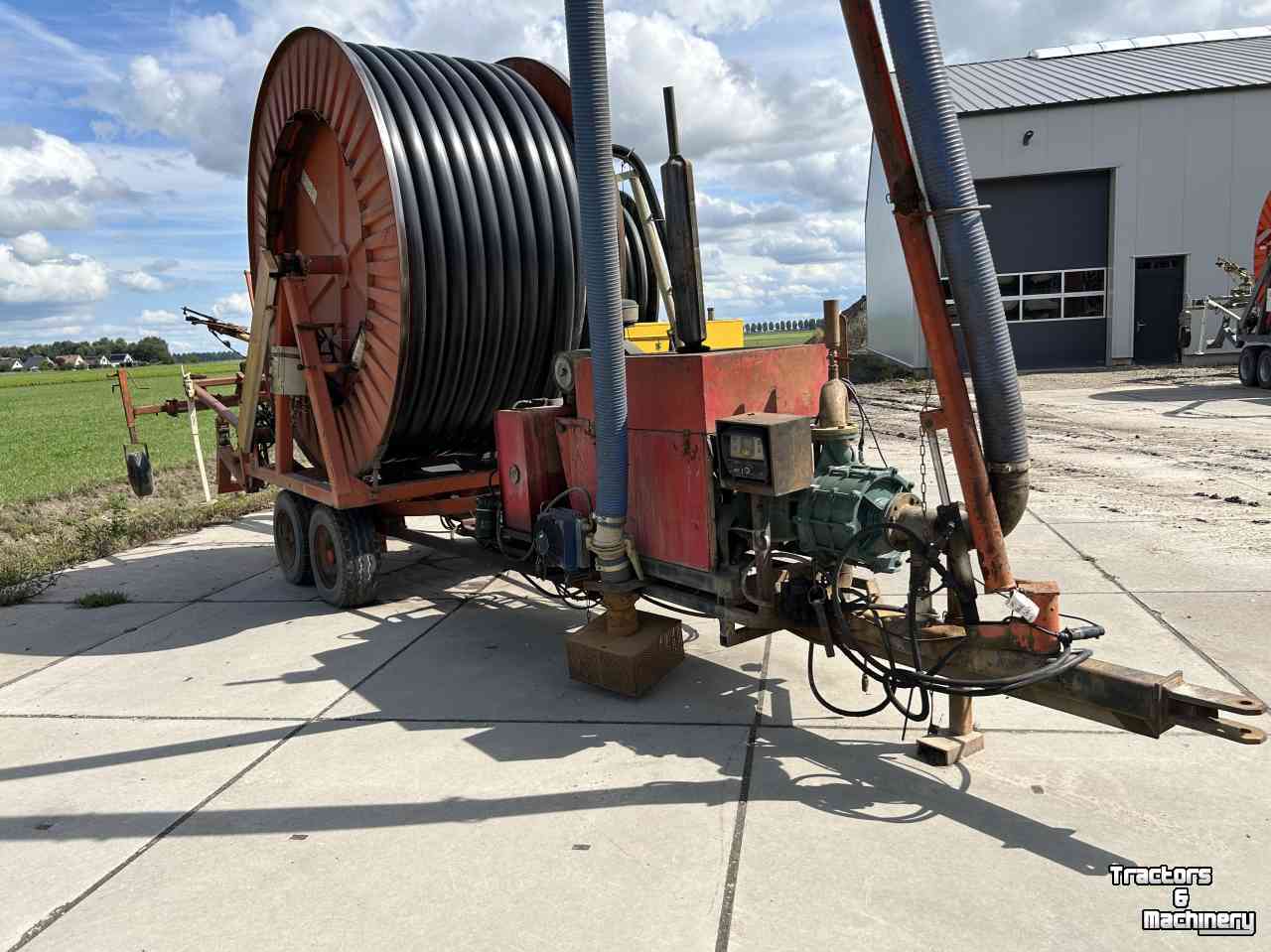 Enrouleur d‘irrigation Faber MPC 110-300 met Deutz moter