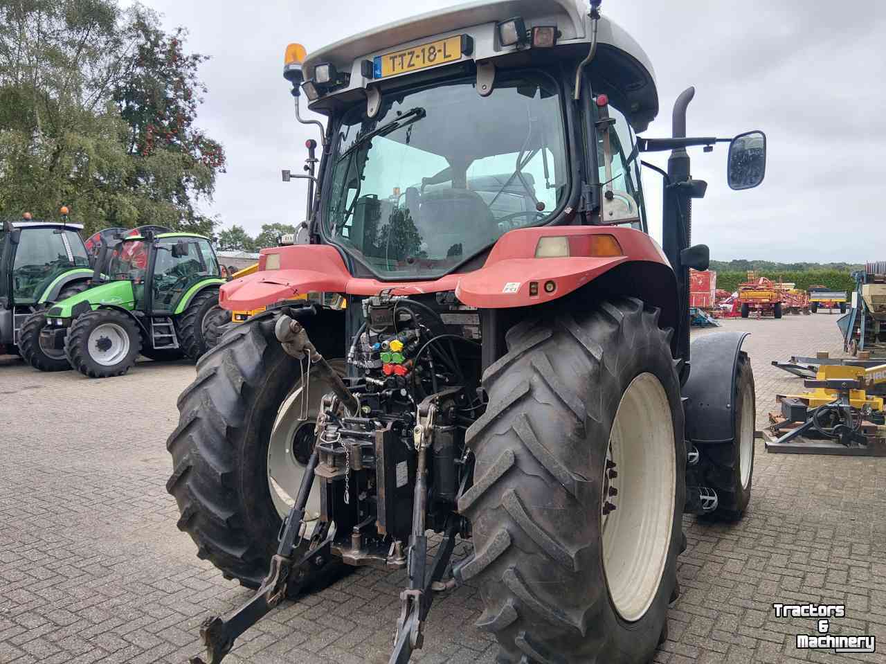 Tracteur Steyr 4115 Profi  Fronthef PTO en Kruipversnelling