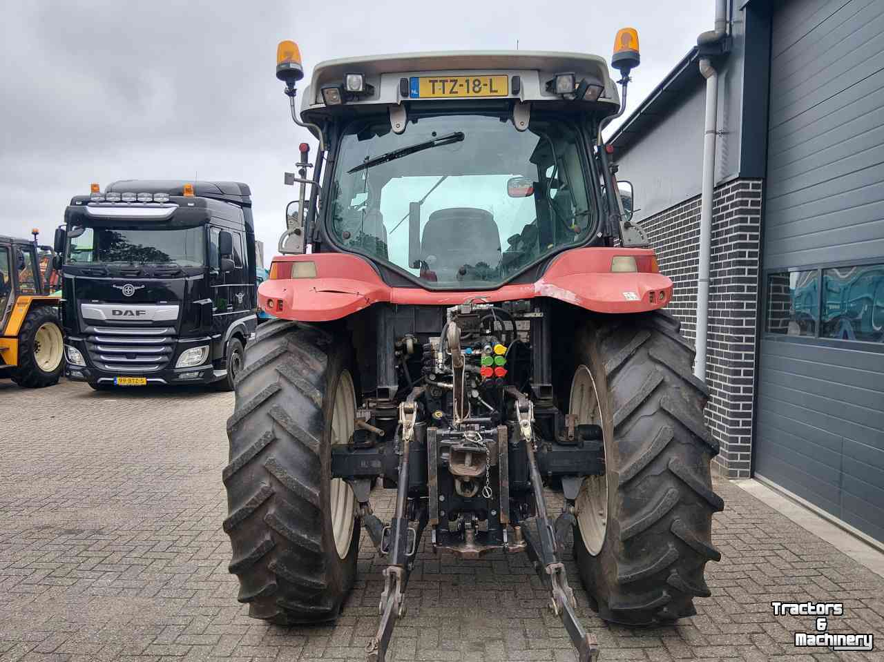 Tracteur Steyr 4115 Profi  Fronthef PTO en Kruipversnelling