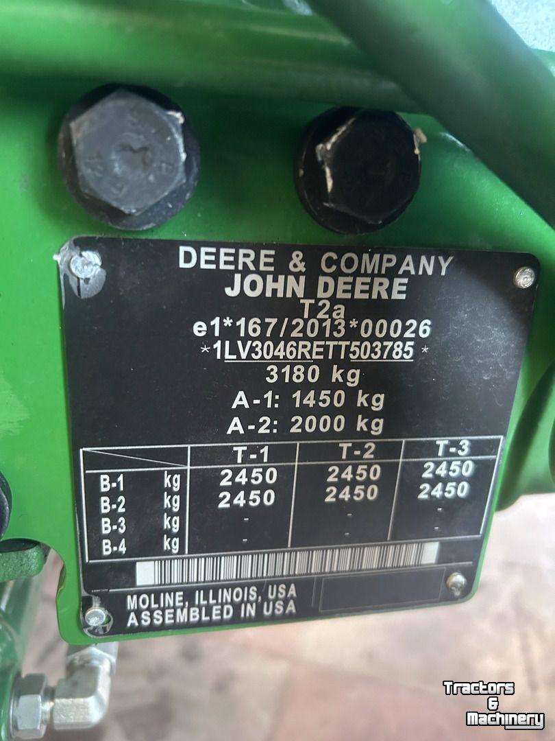 Tracteur pour vignes et vergers John Deere 3046R