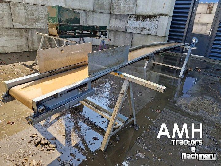 Convoyeur  Vlakke band 5250X350 TRANSPORTBAND VLAKKE BAND FLAT BELT CONVEYOR BELT FLACHBAND FÖRDERBAND