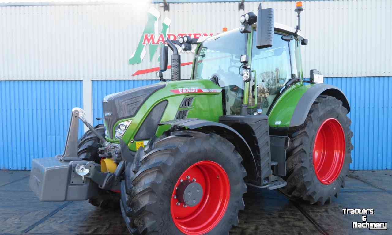 Tracteurs Fendt 724 Vario Profi Plus Tractor Traktor Tracteur Nieuw