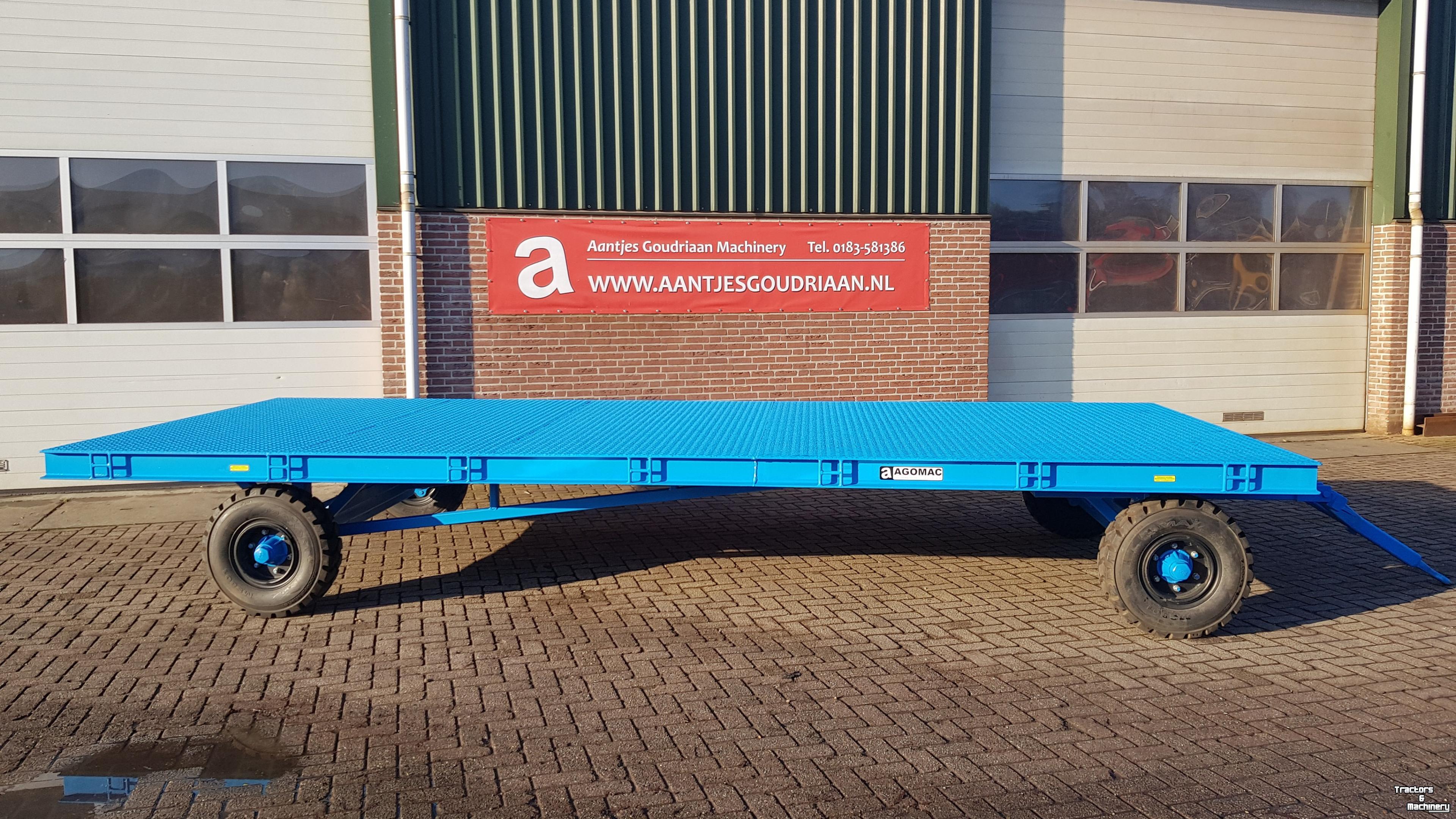 Irrigation à tuyau flexible trainé AGM Zwaartransportwagen