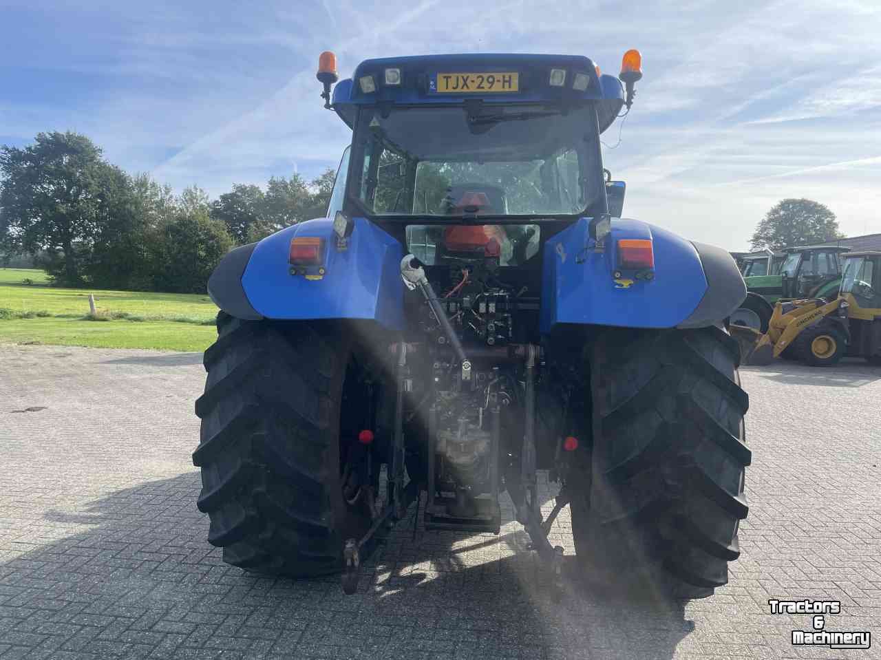 Tracteur New Holland TVT 190 Vario airco fronthef + frontpto