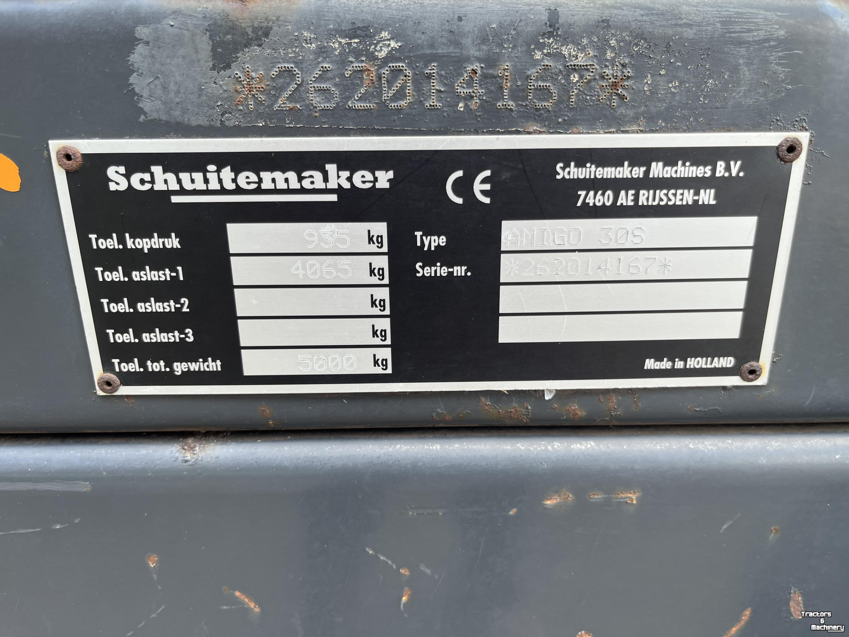 Distributeur de fourrage en bloc Schuitemaker 30S