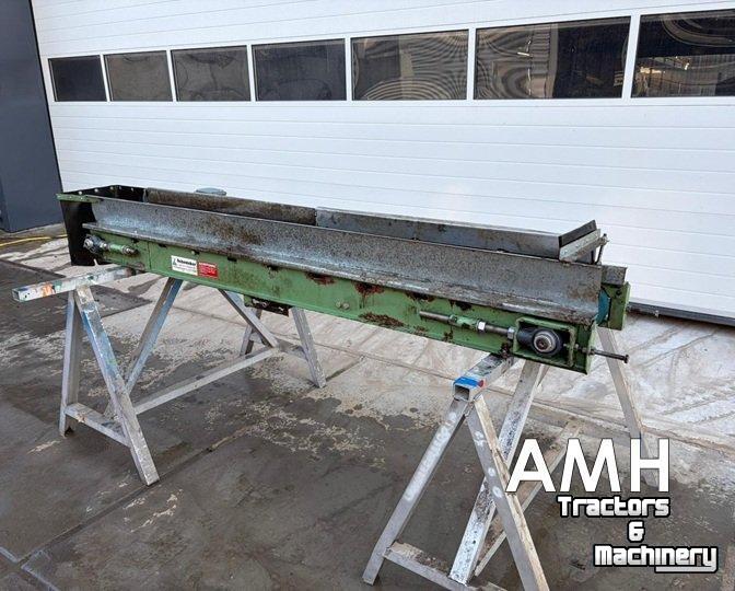 Convoyeur Schomaker 2160X310 TRANSPORTBAND VLAKKE BAND FLAT BELT CONVEYOR BELT FLACHBAND FÖRDERBAND