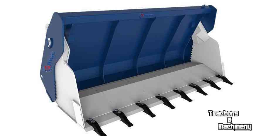 Autres pièces d’équipement et accessoires Qmac 4 in 1 Bak 2.40 Mtr MAXI - 840 Liter