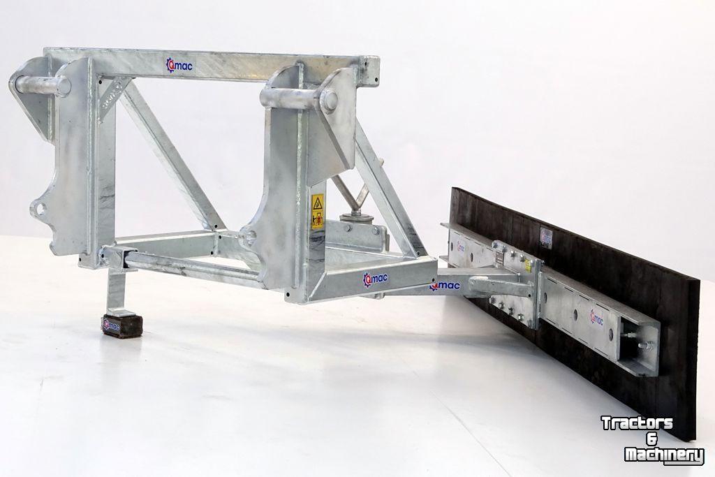 Rabot caoutchouc Qmac 210 MECH SCHUIN MAILLEUX