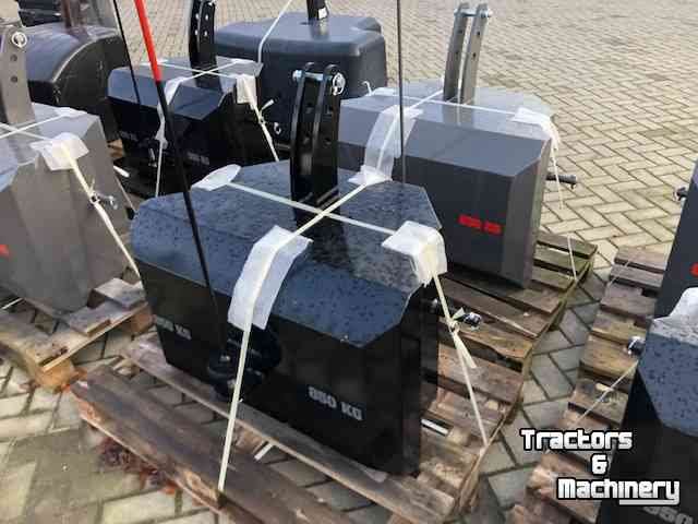 Poids frontaux  850 KG Staalgewicht compact