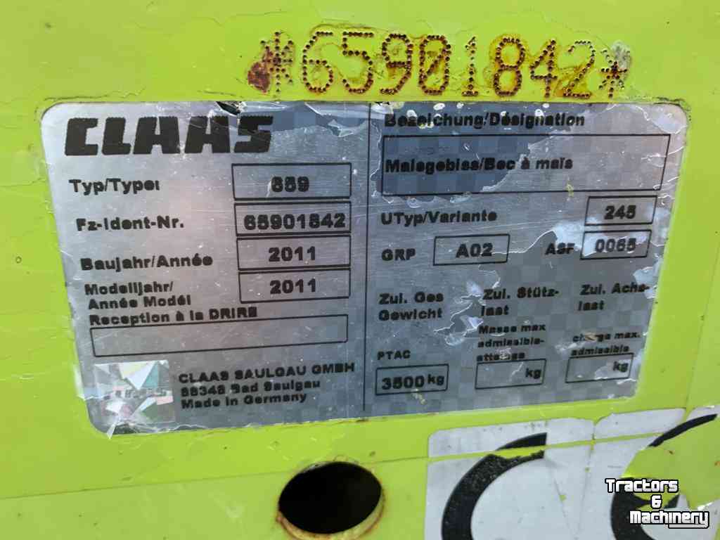 Maisbec Claas Orbis 750 AC TS Pro C