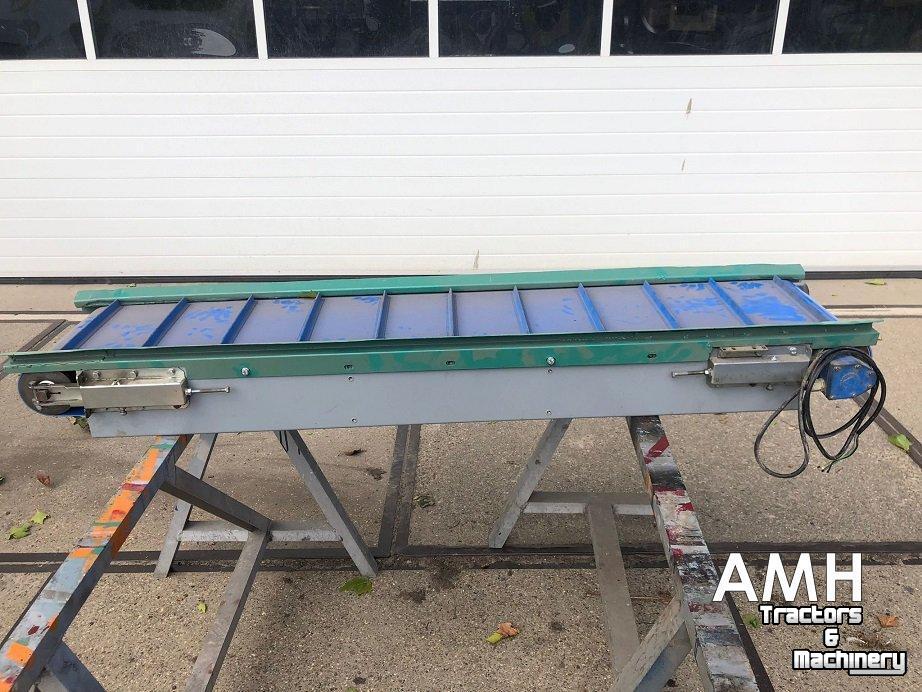 Convoyeur  Vlakke-/opvoerband 1770X350 TRANSPORTBAND VLAKKE BAND, FLACHBAND, OPVOERBAND, STEIGBAND