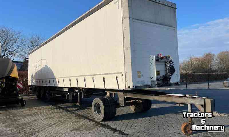 Remorque pour camion  Schmitz Trucktrailer / Trailer / Aanhangwagen met schuifdak