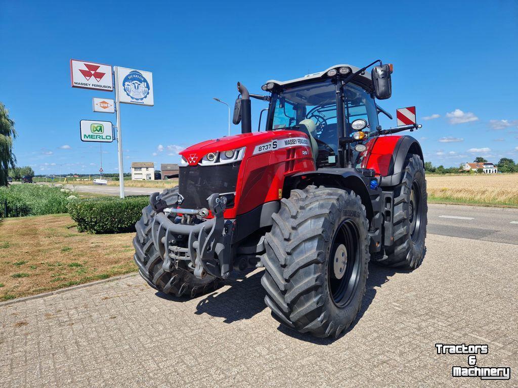 Tracteur Massey Ferguson TREKKER 8737  DYNAV-T