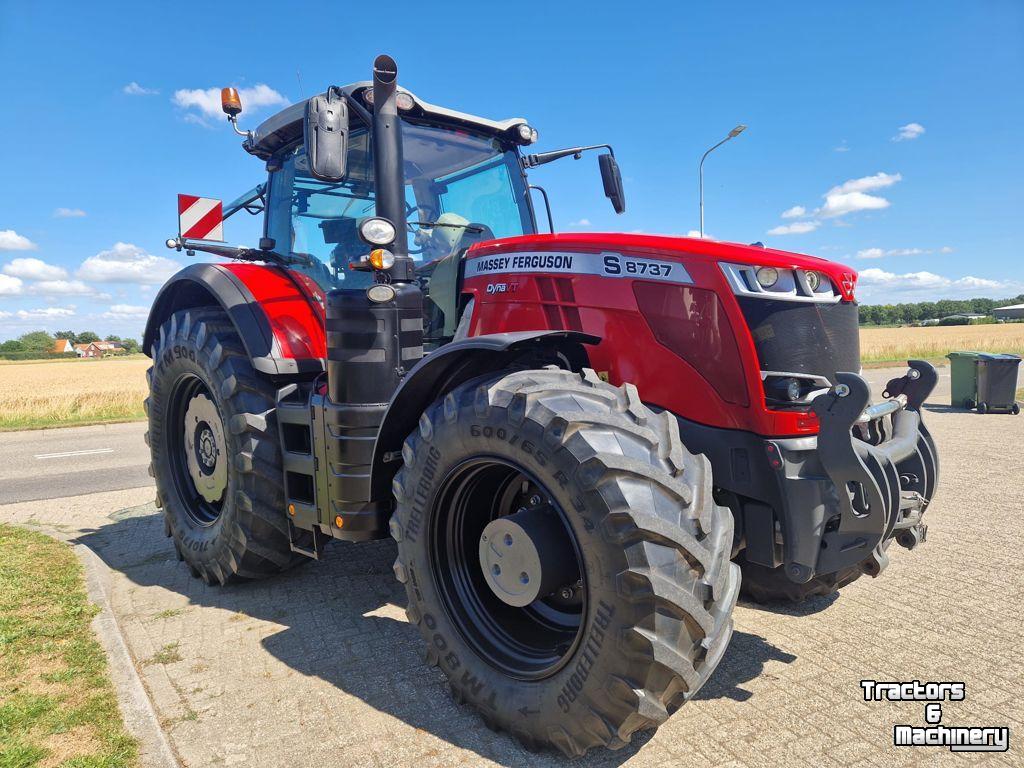 Tracteur Massey Ferguson TREKKER 8737  DYNAV-T