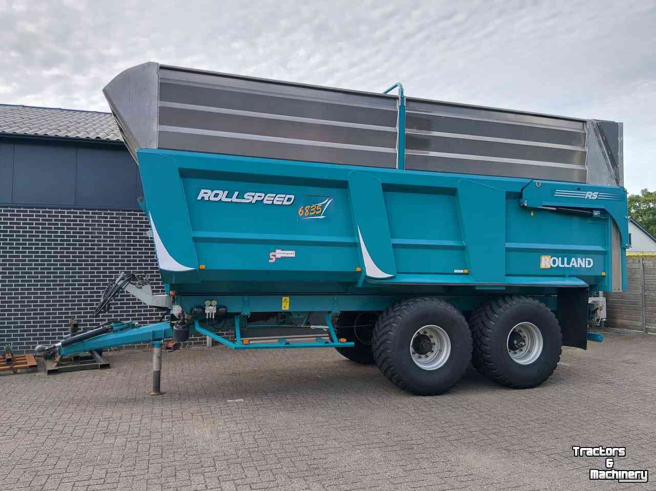 Benne agricole Rolland Rollspeet 6835 Kipper Silage kipper gedwongen gestuurd