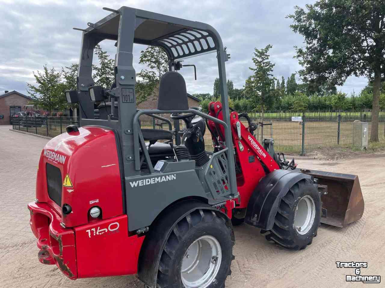 Chargeuse sur pneus Weidemann 1160