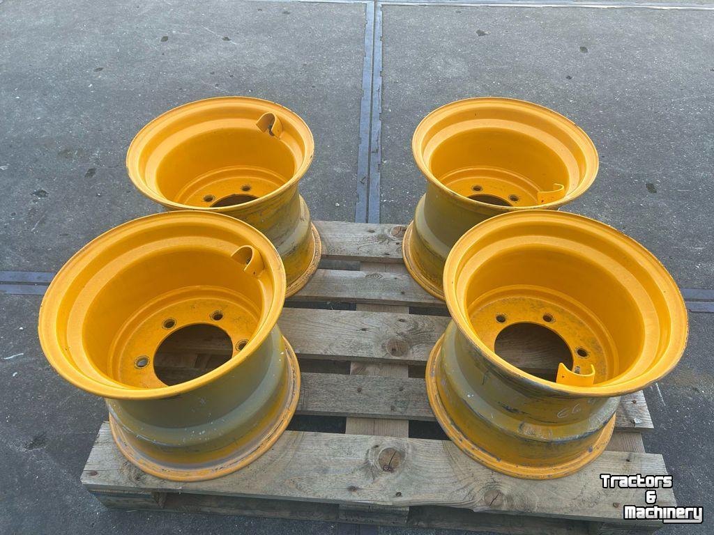 Roues, Pneus, Jantes, Barillets Jumelage JCB 4x velg 403 15x13LB