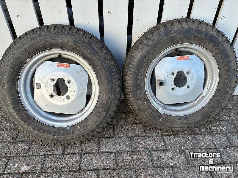 Roues, Pneus, Jantes, Barillets Jumelage BKT implement AW-702 600-16