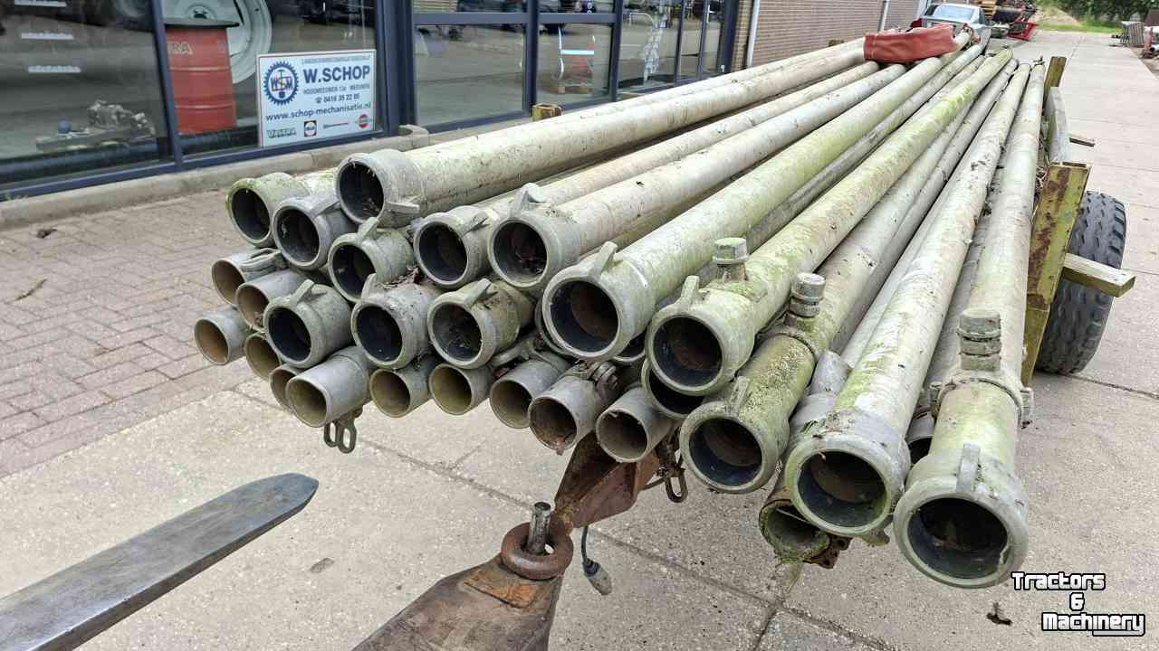 Tuyaux d‘irrigation  Beregeningsbuizen 32 stuks 6 meter lang