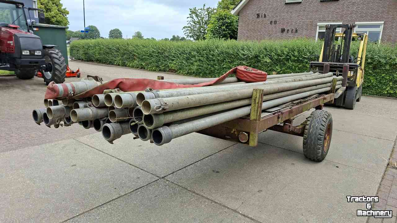 Tuyaux d‘irrigation  Beregeningsbuizen 32 stuks 6 meter lang