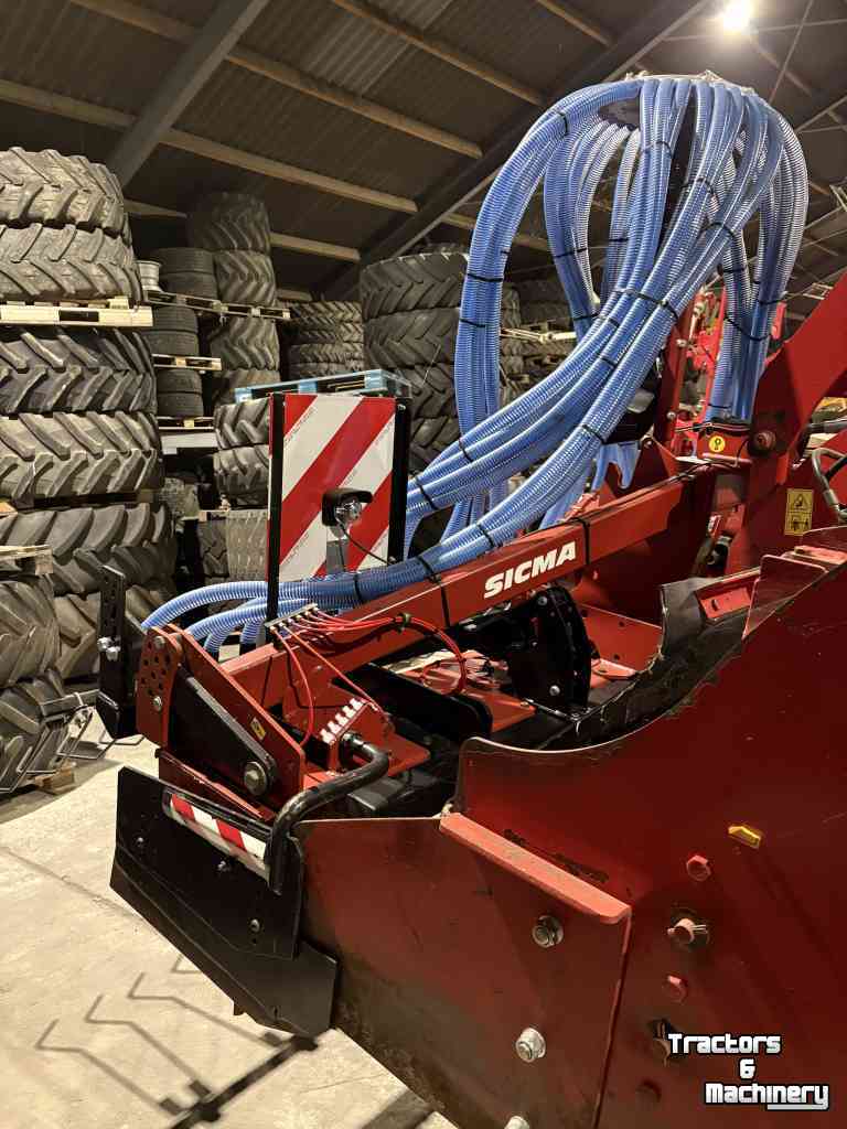 Machine à bêcher Gramegna V40-350 complete Spit Zaai combinatie