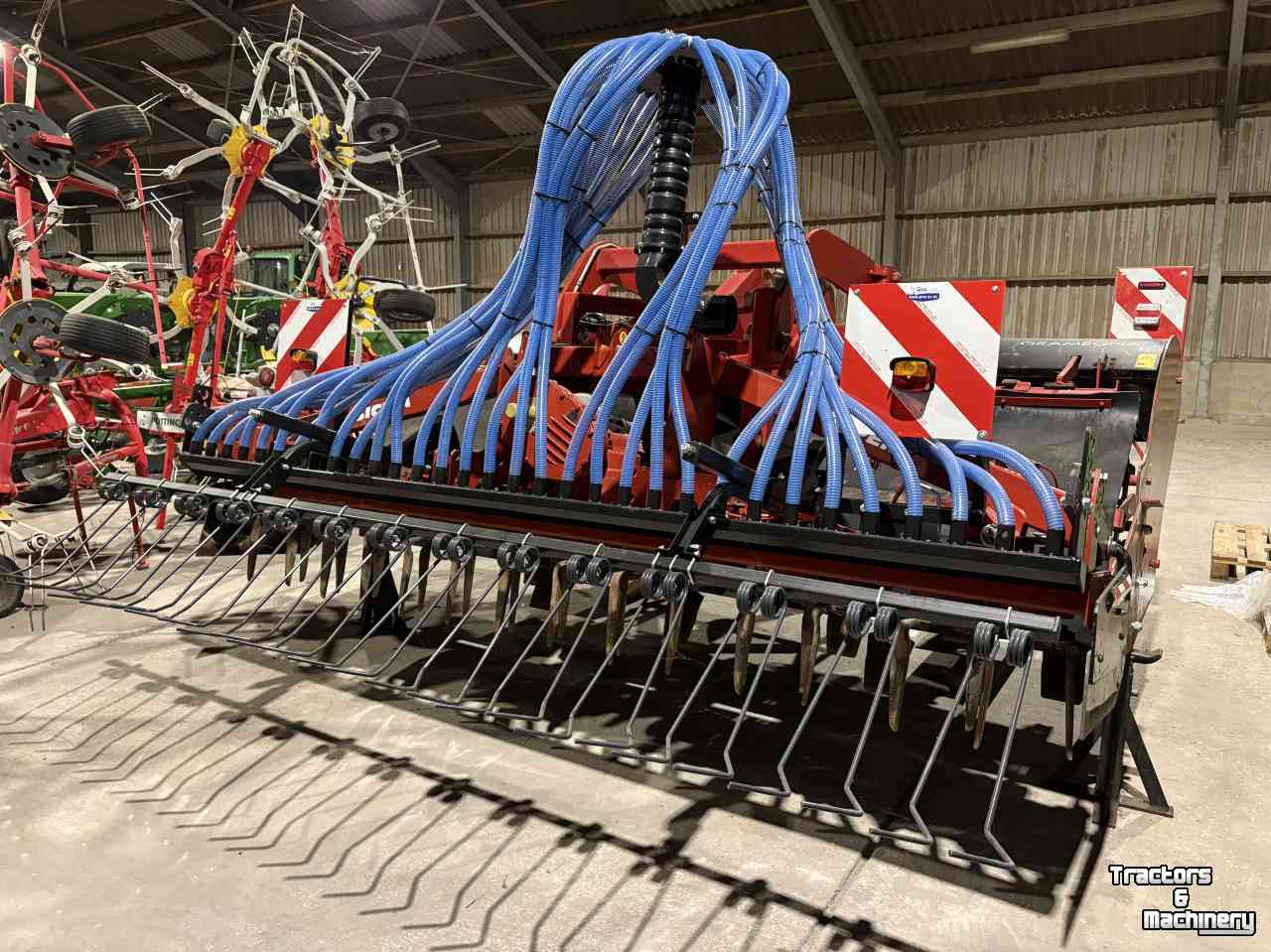Machine à bêcher Gramegna V40-350 complete Spit Zaai combinatie