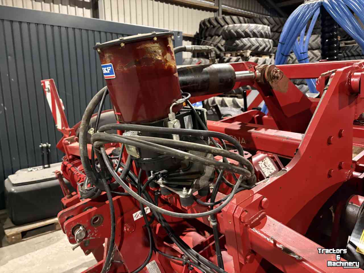 Machine à bêcher Gramegna V40-350 complete Spit Zaai combinatie