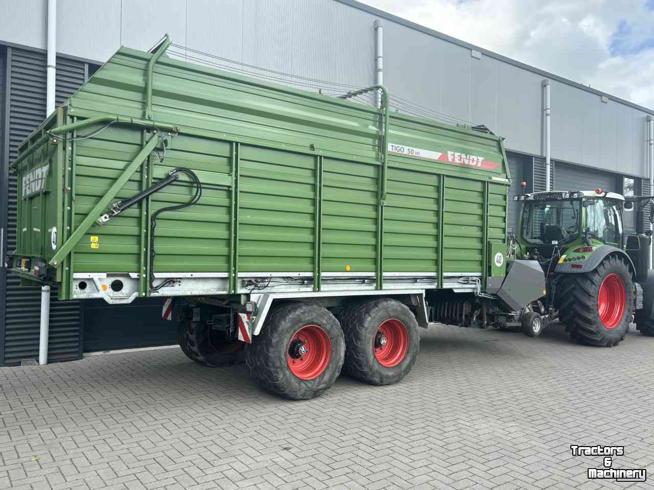 Autochargeuse Fendt Tigo 50MS Ladewagen