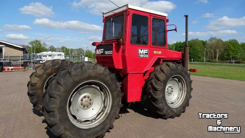 Tracteur Massey Ferguson mf 1200