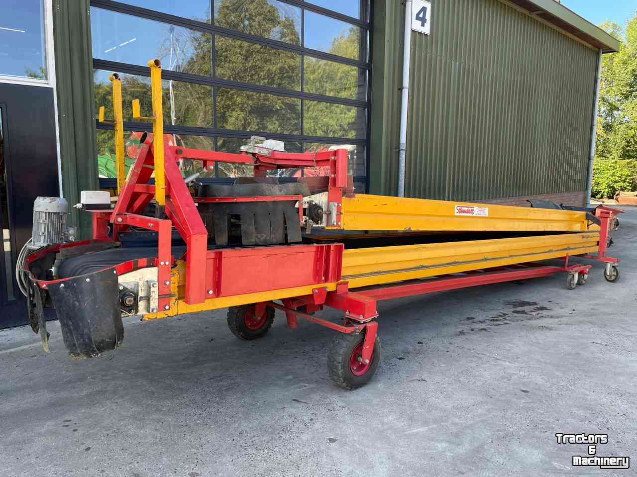 Convoyeur duo télescopique Spinnekop Duoband
