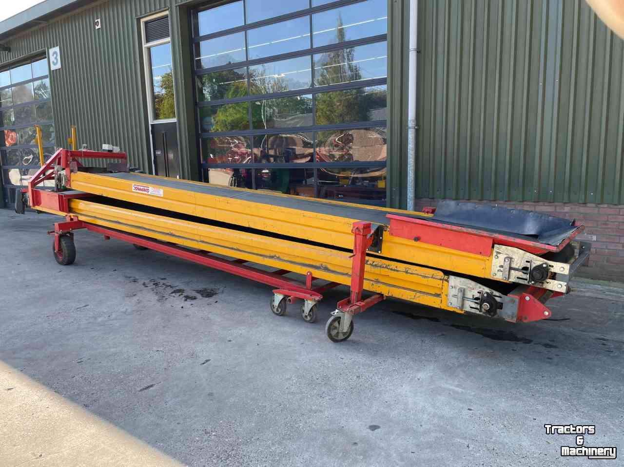 Convoyeur duo télescopique Spinnekop Duoband