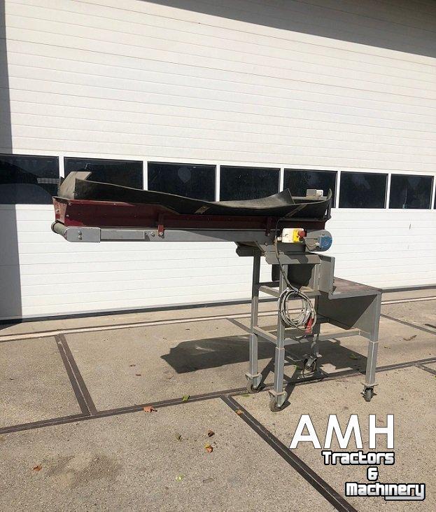 Convoyeur  Vlakke band/Krattenband 1800X350 TRANSPORTBAND VLAKKE BAND, KISTENFÖRDERBAND