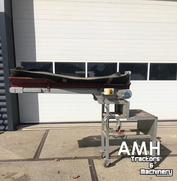 Convoyeur  Vlakke band/Krattenband 1800X350 TRANSPORTBAND VLAKKE BAND, KISTENFÖRDERBAND
