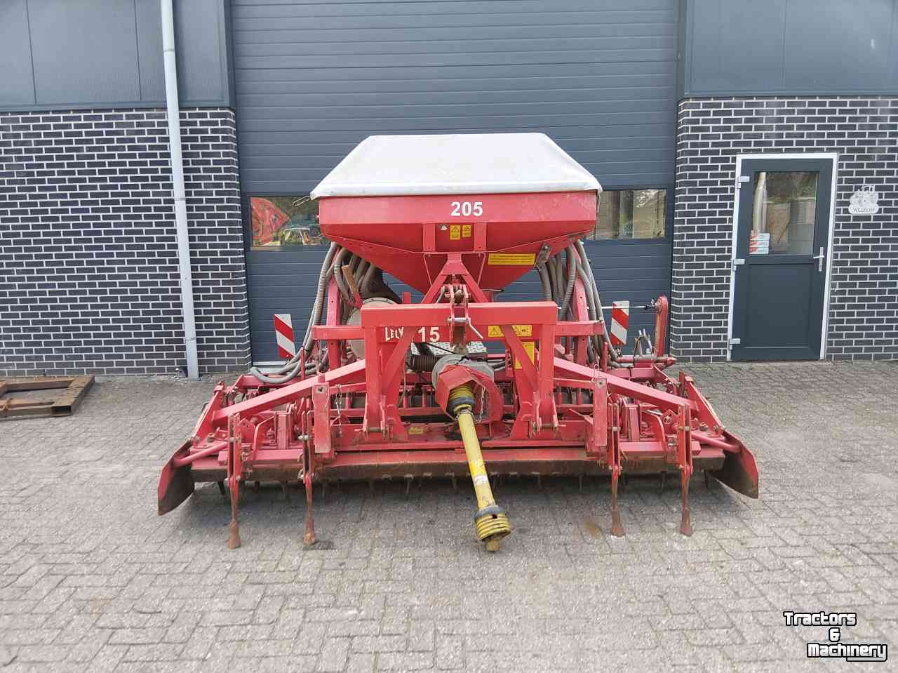 Semoir Combination Kverneland Pneumatic DE-S Zaaicombinatie  Met Lely Rotorkopeg