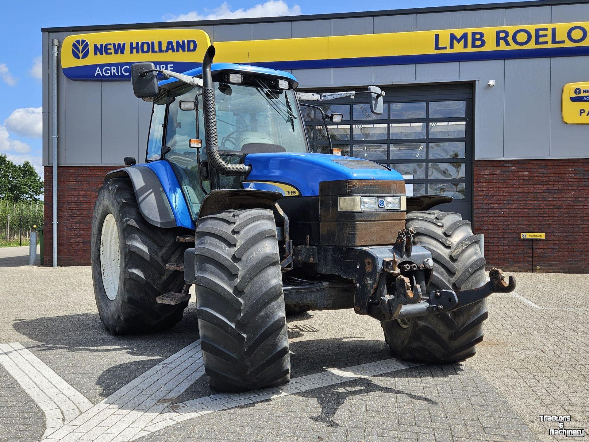 Tracteur New Holland TM155 Power command