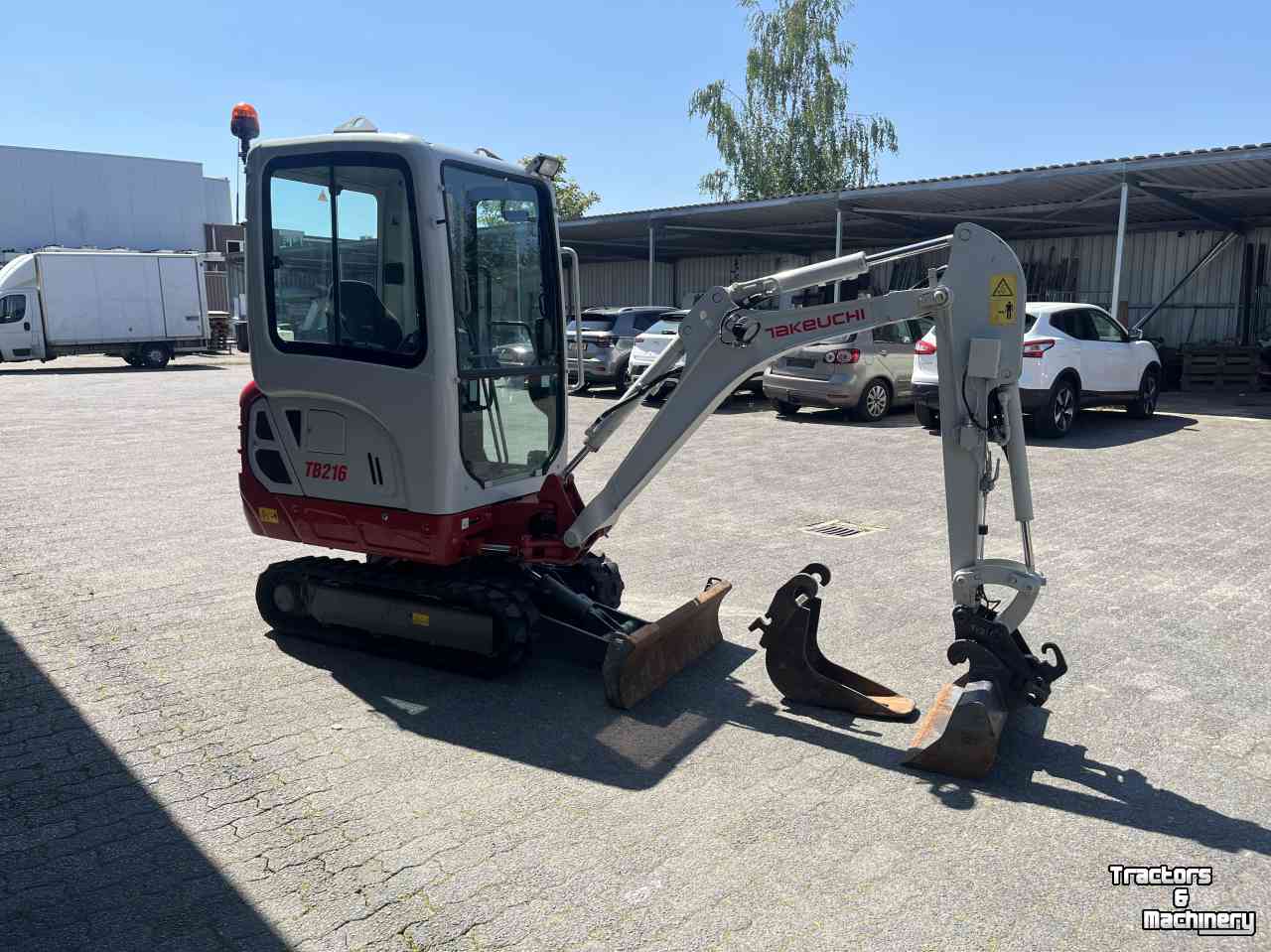 Mini pelleteuse Takeuchi TB216 2023, 1000 uur