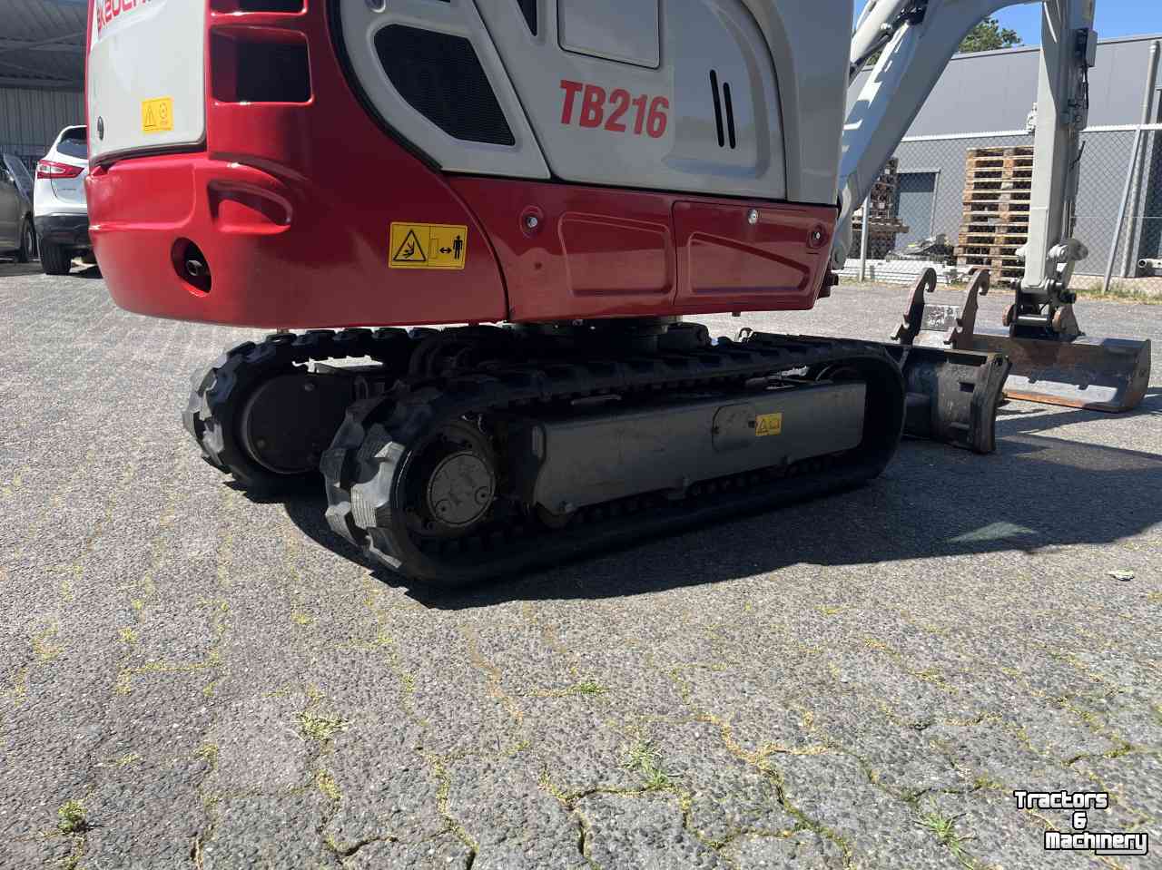 Mini pelleteuse Takeuchi TB216 2023, 1000 uur