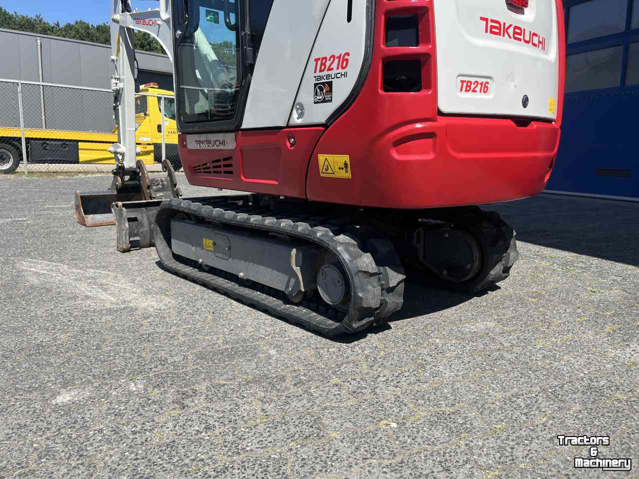 Mini pelleteuse Takeuchi TB216 2023, 1000 uur