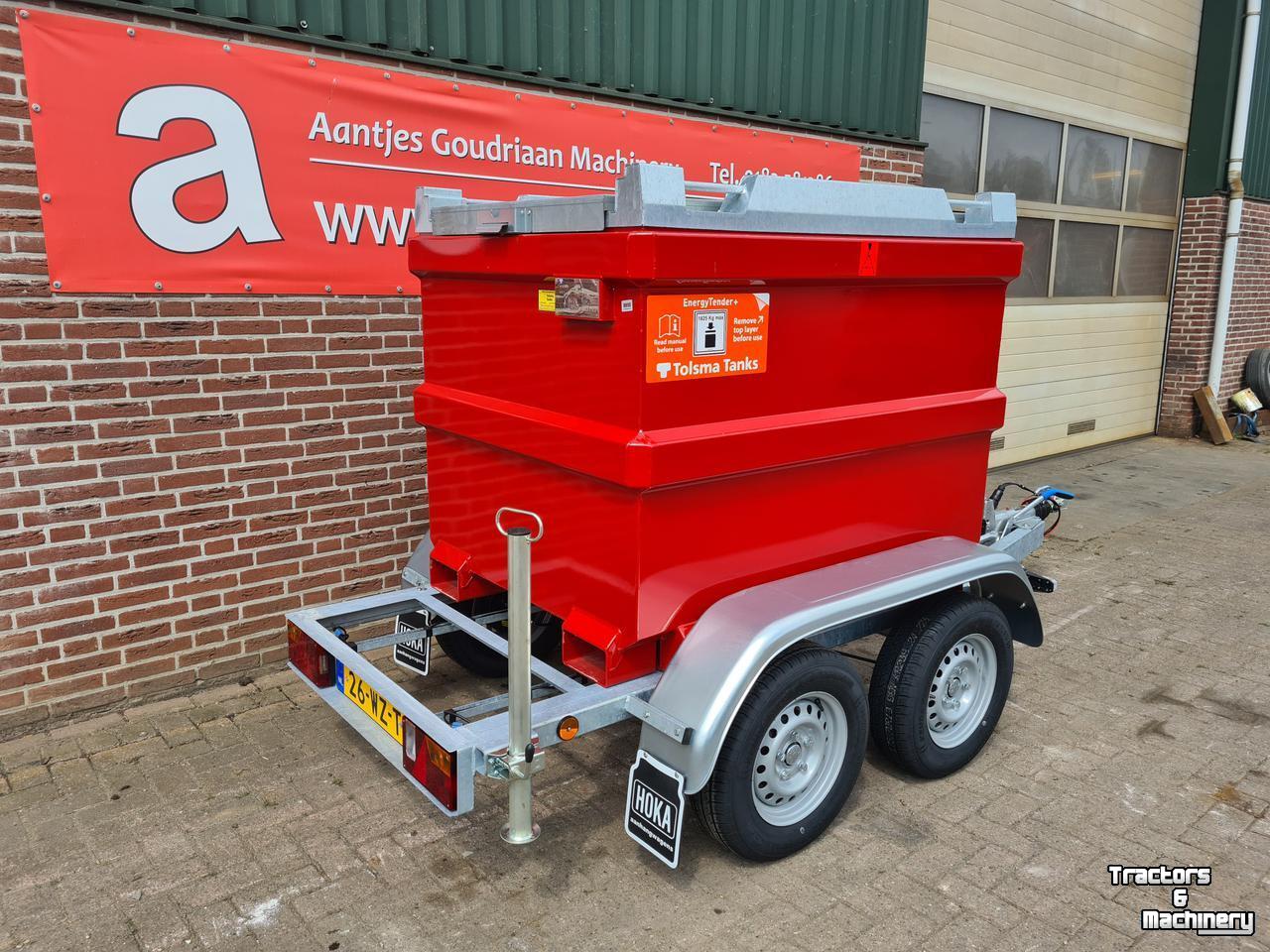 Autres matériel et accessoires de transport agricole AGM Tankwagen snelverkeer tandemas