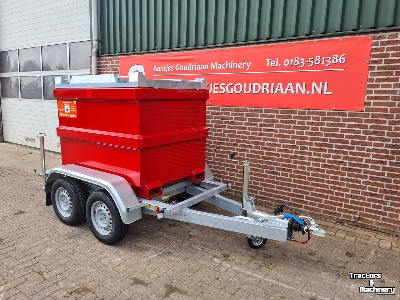 Autres matériel et accessoires de transport agricole AGM Tankwagen snelverkeer tandemas