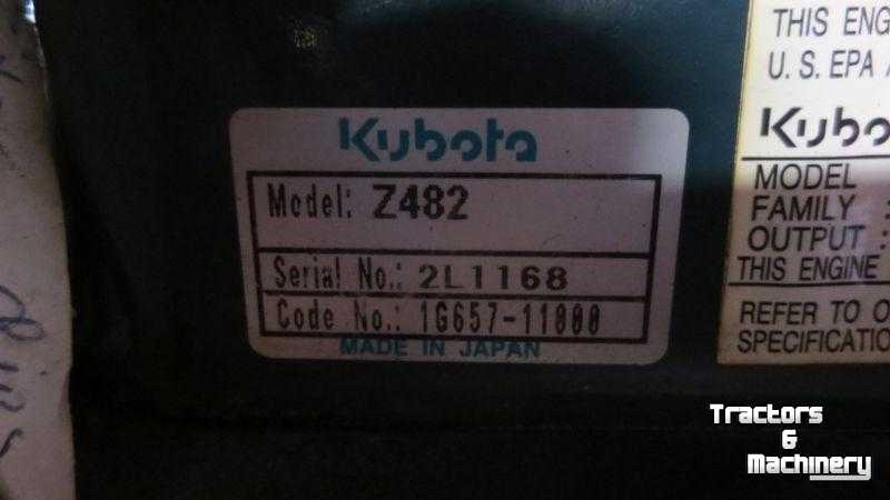 Moteur Kubota Z 482 Motor Engine