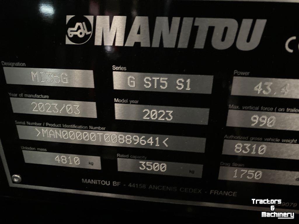 Chariot élévateur Manitou MI35G
