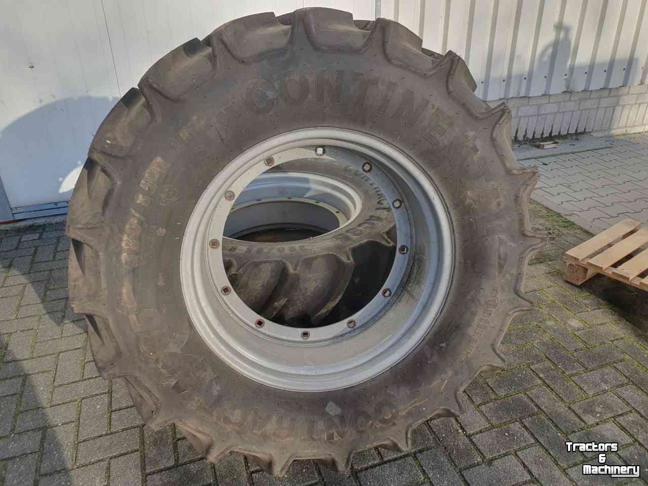 Roues, Pneus, Jantes, Barillets Jumelage Continental 380/85R28