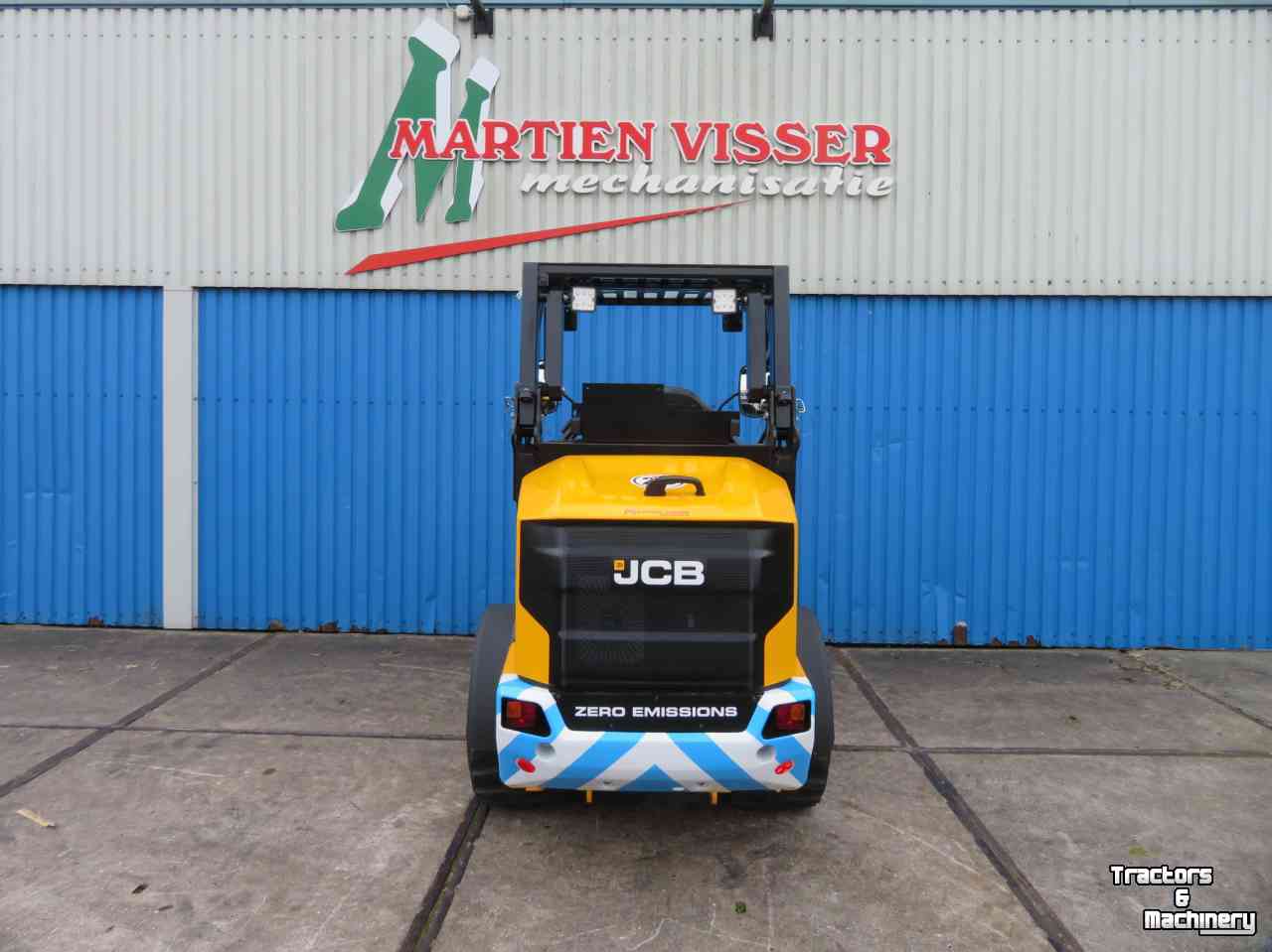 Chargeuse sur pneus JCB 403E Elektrische Mini-shovel