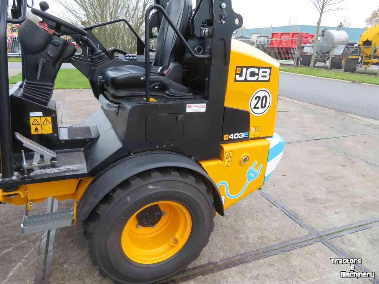 Chargeuse sur pneus JCB 403 electrisch