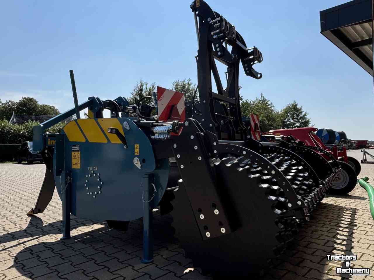 Machine à bêcher Imants 38SX300 spitmachine met kunststof aandrukrol