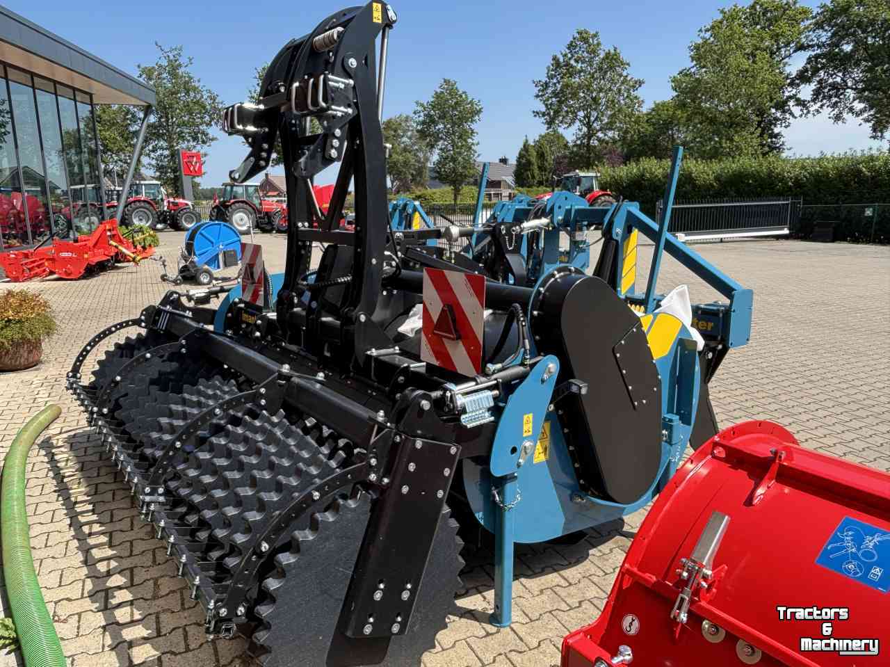 Machine à bêcher Imants 38SX300 spitmachine met kunststof aandrukrol